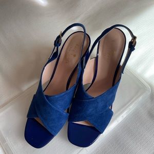 Gorgeous cobalt blue Kate Spade heels